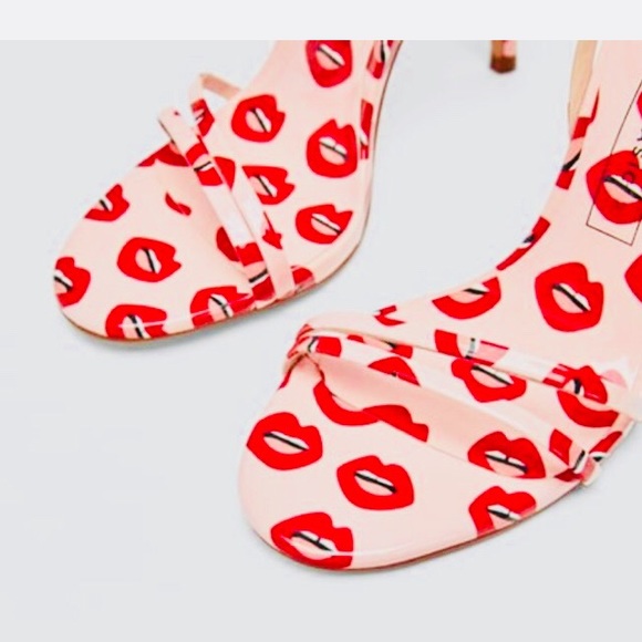 🚫SOLD🚫[ZARA] GORGEOUS LIP SERVICE HIGH HEELS - Picture 4 of 6